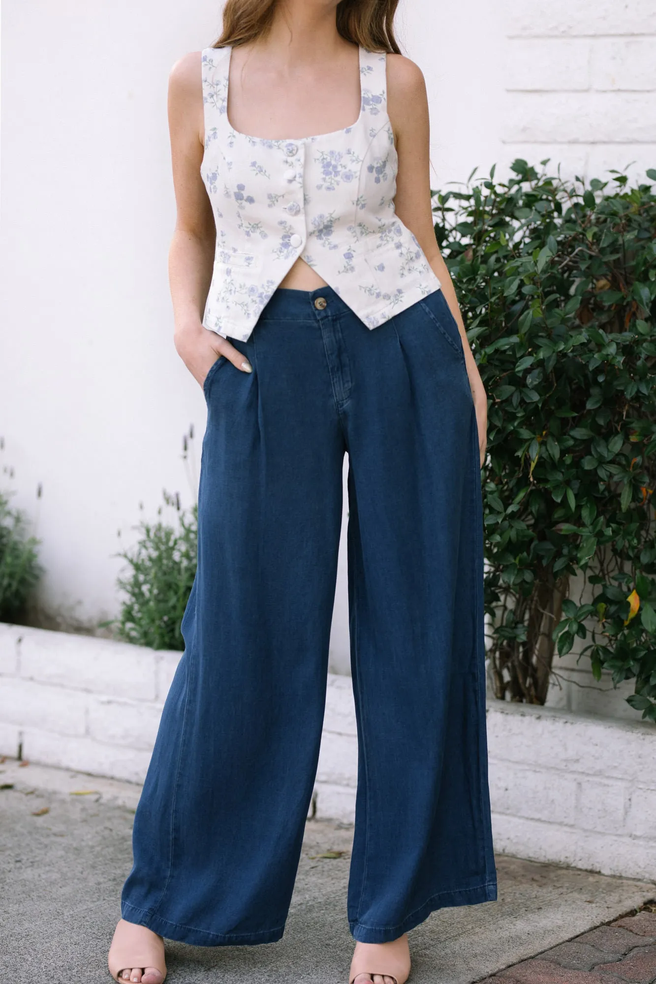 Gladys Wide Leg Pants sold by Morning Lavender