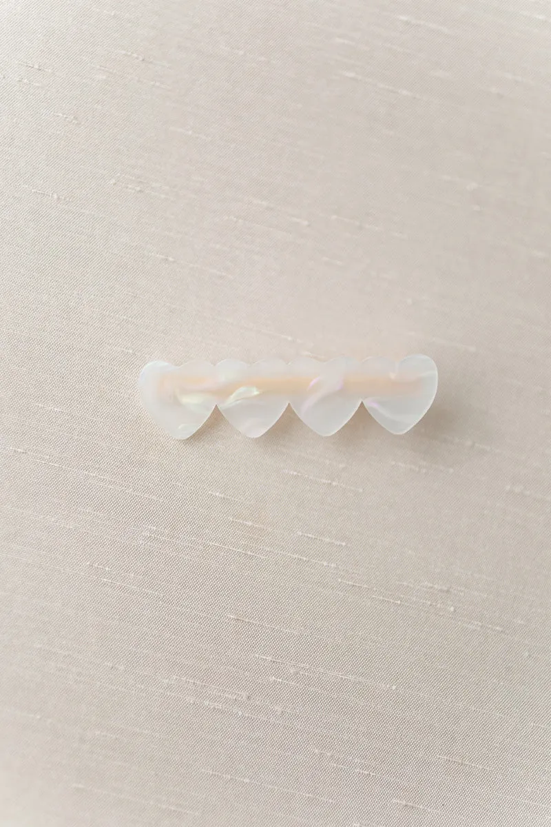 Ella Heart Hair Clip sold by Morning Lavender product image thumbnail 2