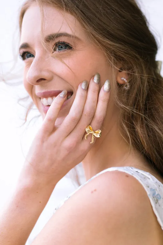 Camden Bow Ring sold by Morning Lavender