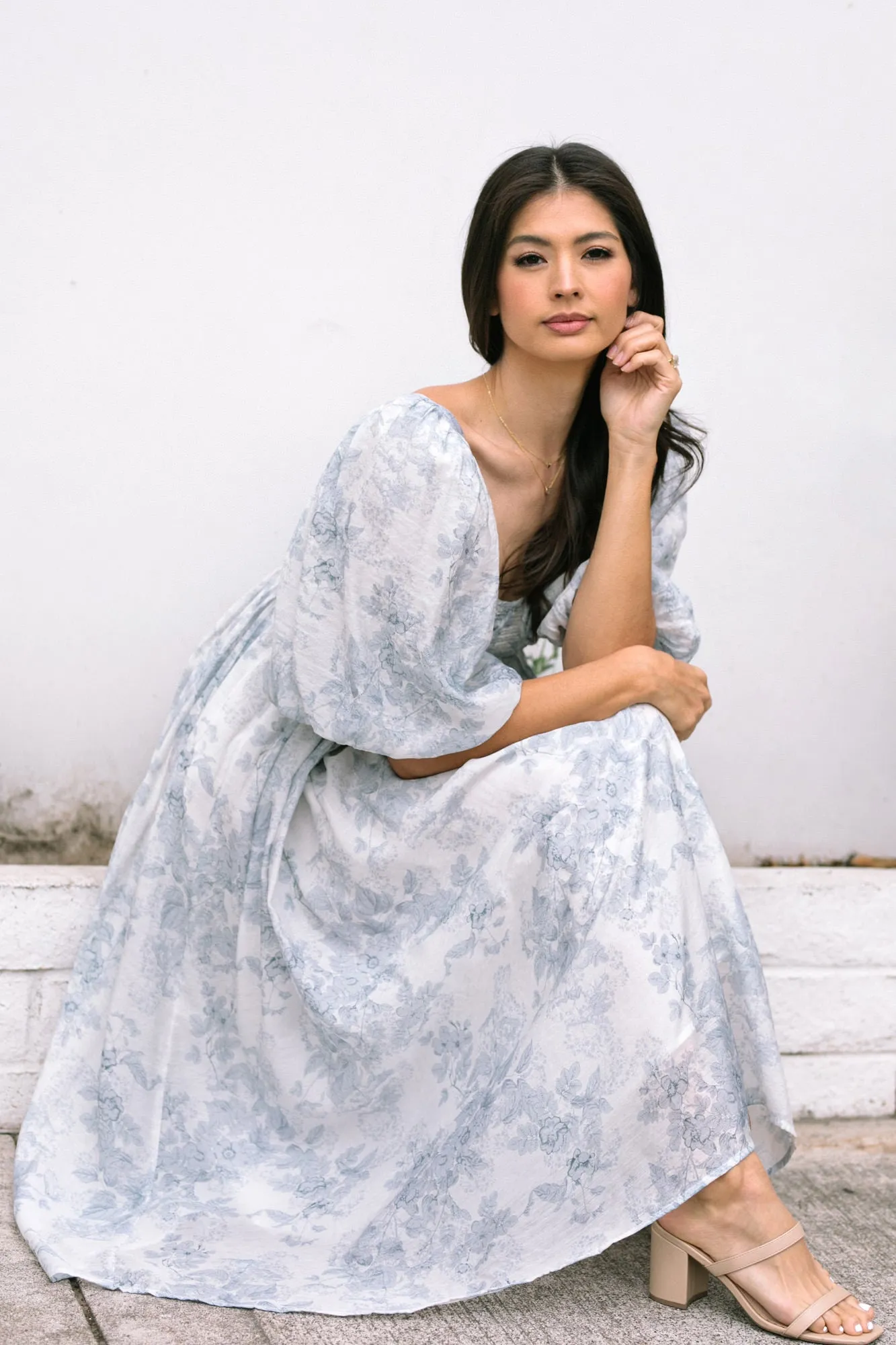 Danielle Floral Midi Dress sold by Morning Lavender product image thumbnail 5