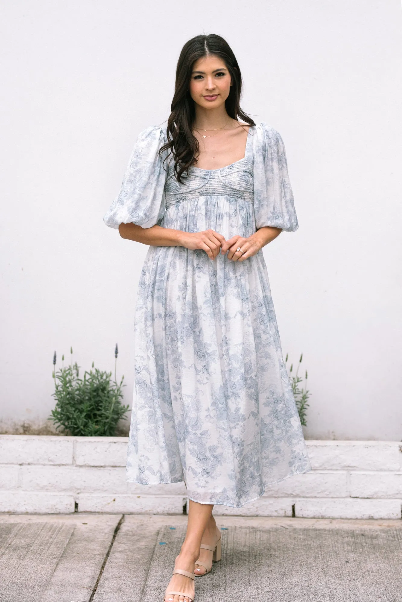 Danielle Floral Midi Dress sold by Morning Lavender product image thumbnail 2