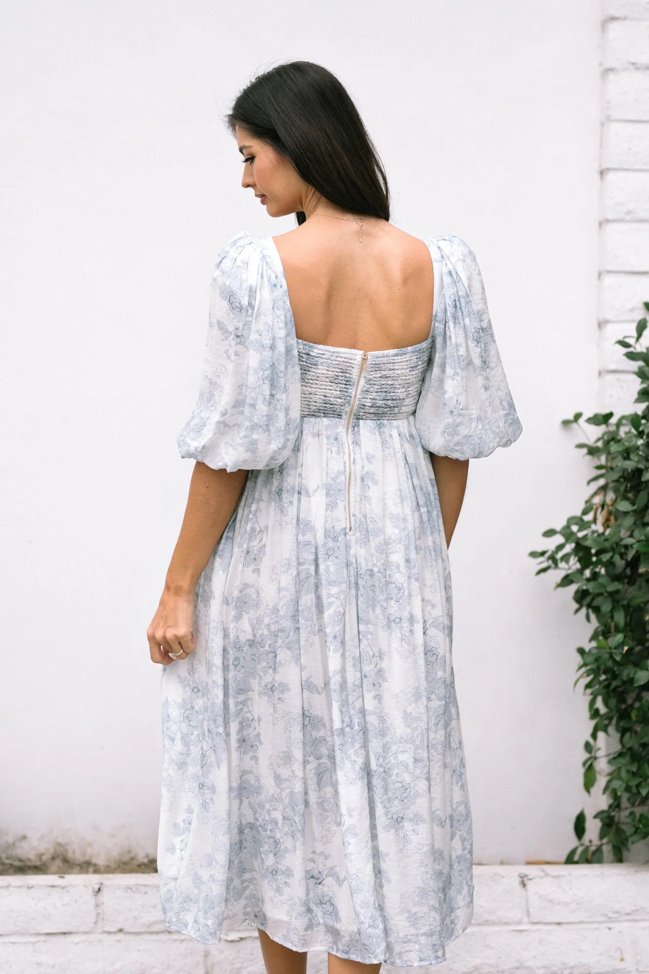 Danielle Floral Midi Dress sold by Morning Lavender product image thumbnail 4