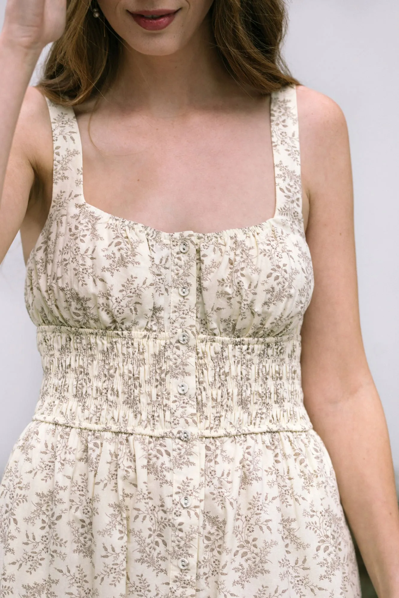 Eden Smocked Waist Dress sold by Morning Lavender product image thumbnail 4