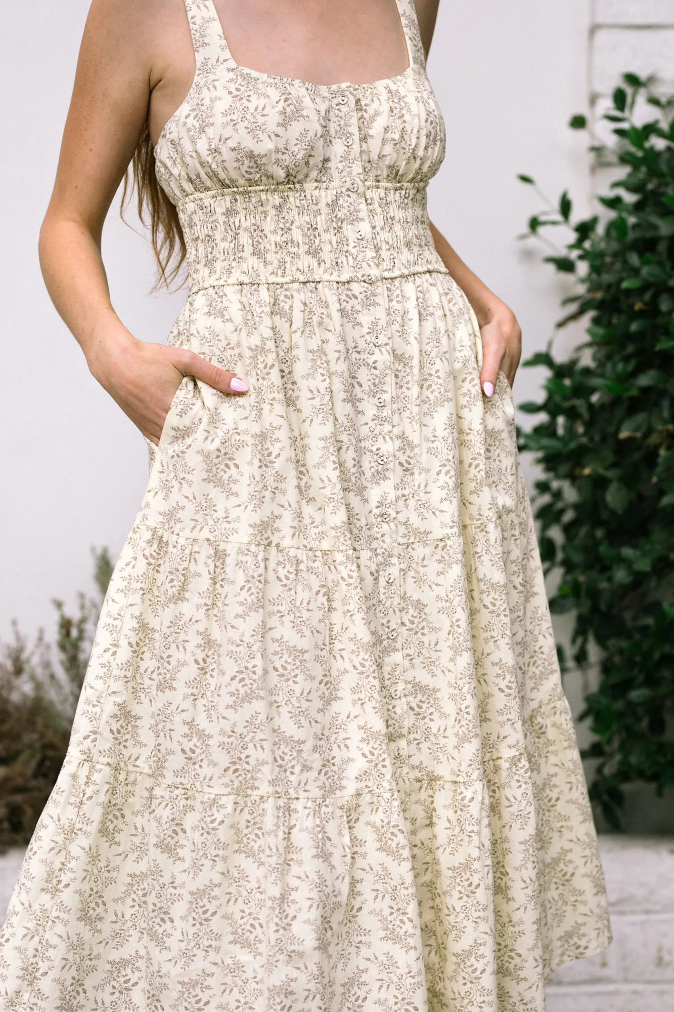 Eden Smocked Waist Dress sold by Morning Lavender product image thumbnail 2