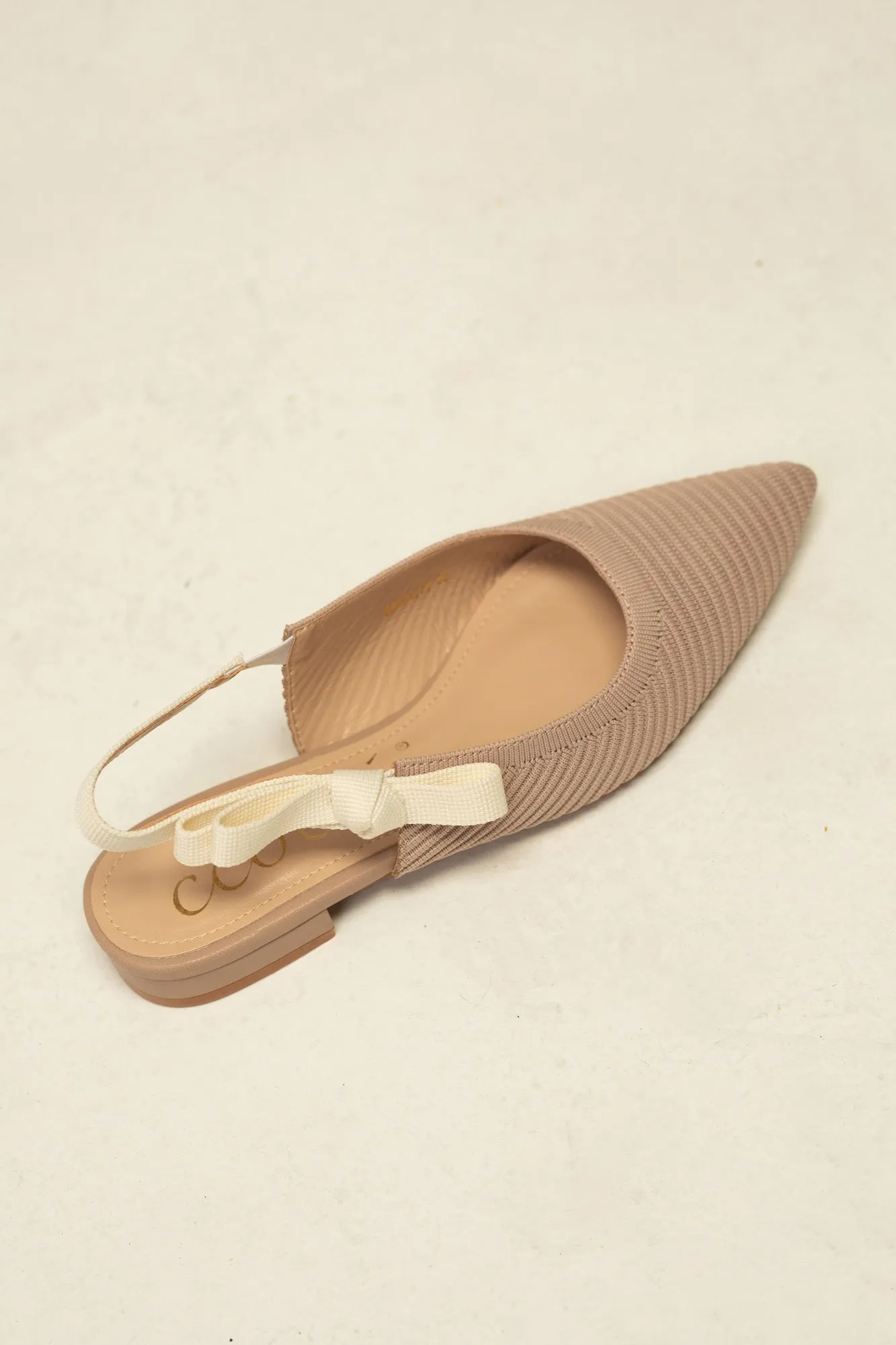 Serenity Slingback Bow Flats sold by Morning Lavender product image thumbnail 4