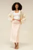 Monroe Satin Slip Skirt sold by Morning Lavender
