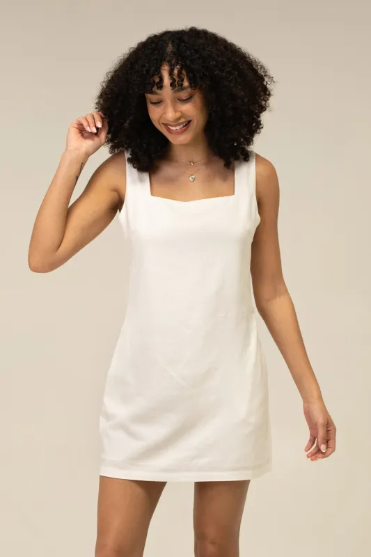 Dayla Square Neck Mini Dress sold by Morning Lavender