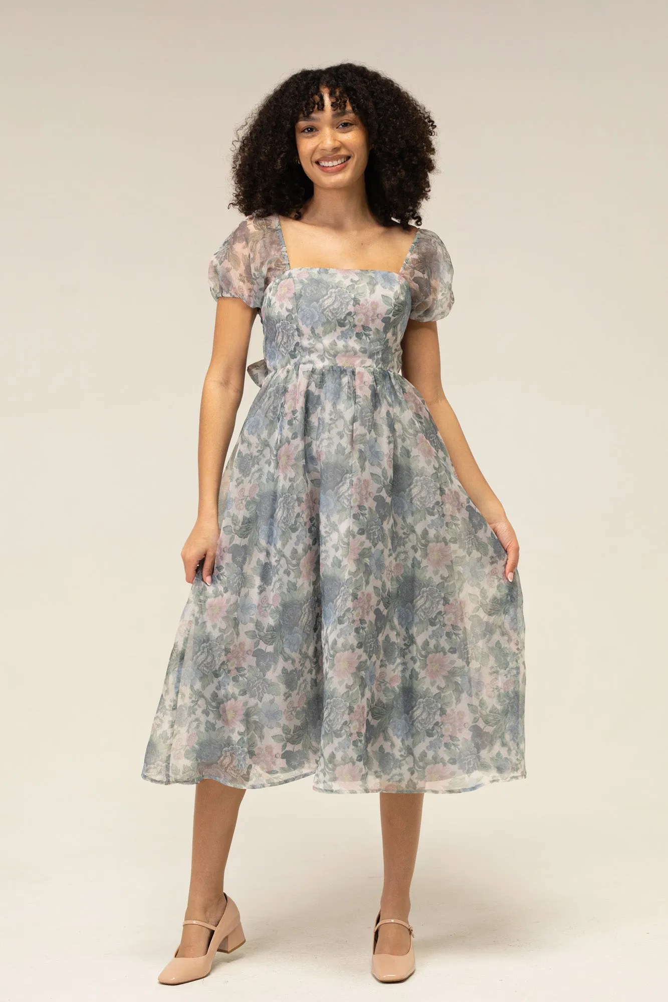 Sophia Floral Organza Dress sold by Morning Lavender