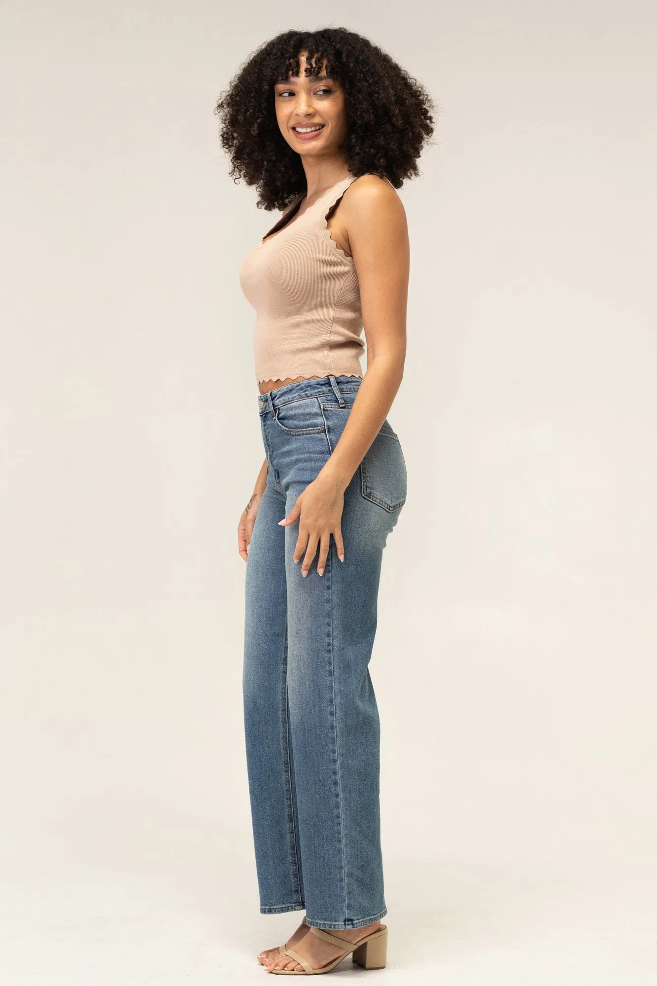 Rowan Scalloped Knit Tank sold by Morning Lavender product image thumbnail 4