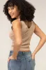 Rowan Scalloped Knit Tank sold by Morning Lavender