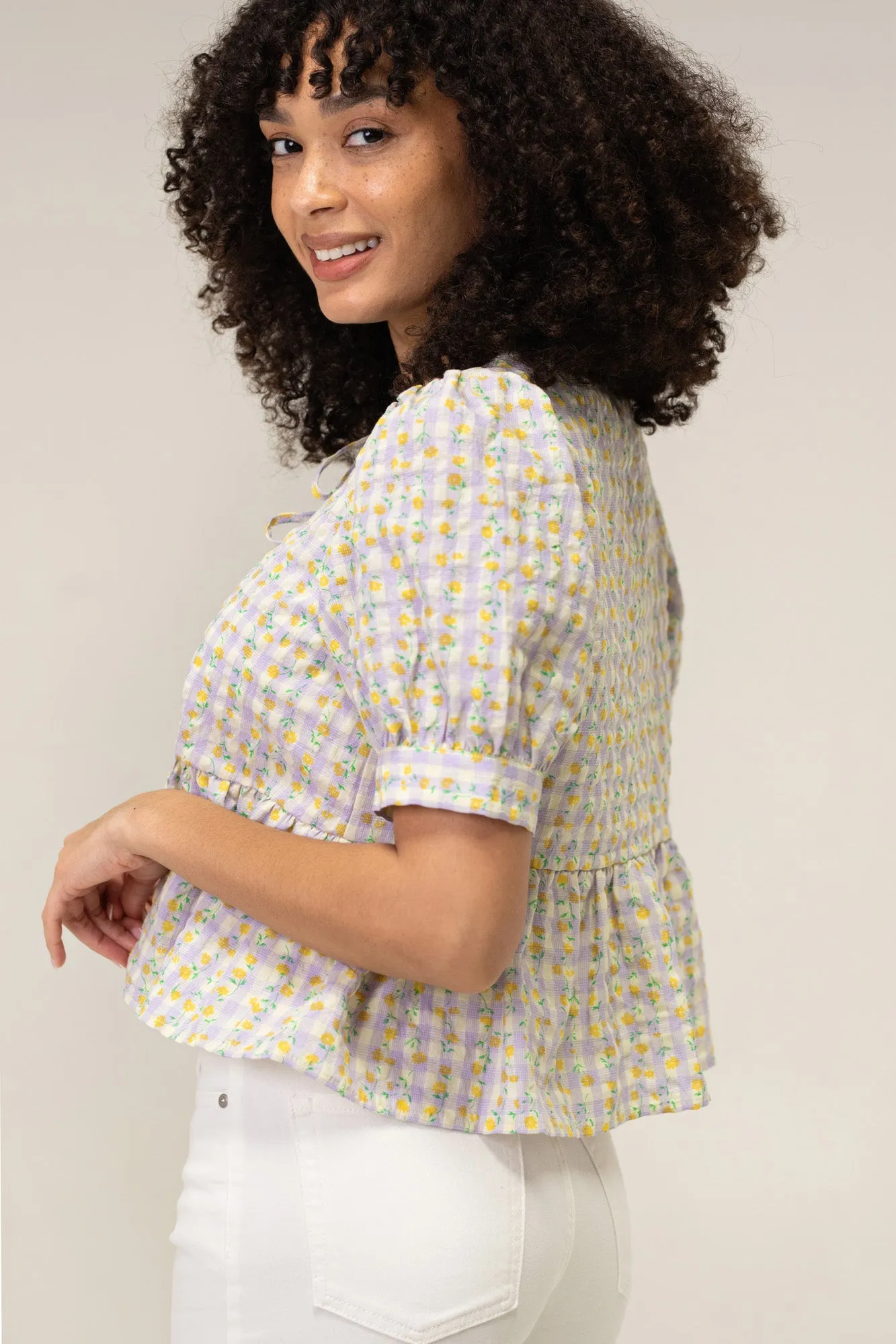 Fernanda Puff Sleeve Top sold by Morning Lavender product image thumbnail 5