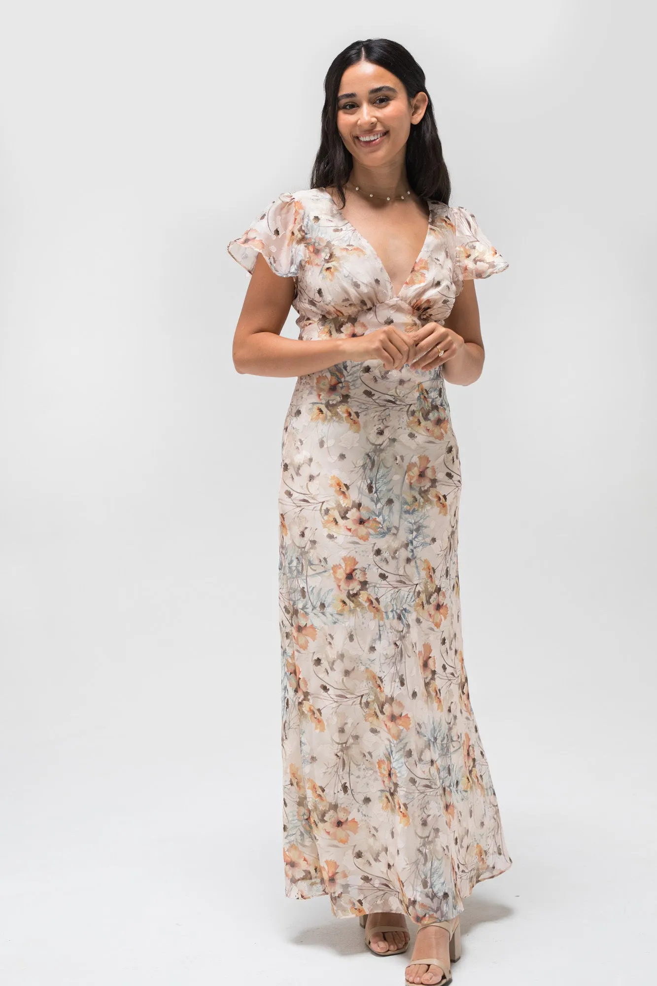 Stella Floral Maxi Dress sold by Morning Lavender product image thumbnail 5