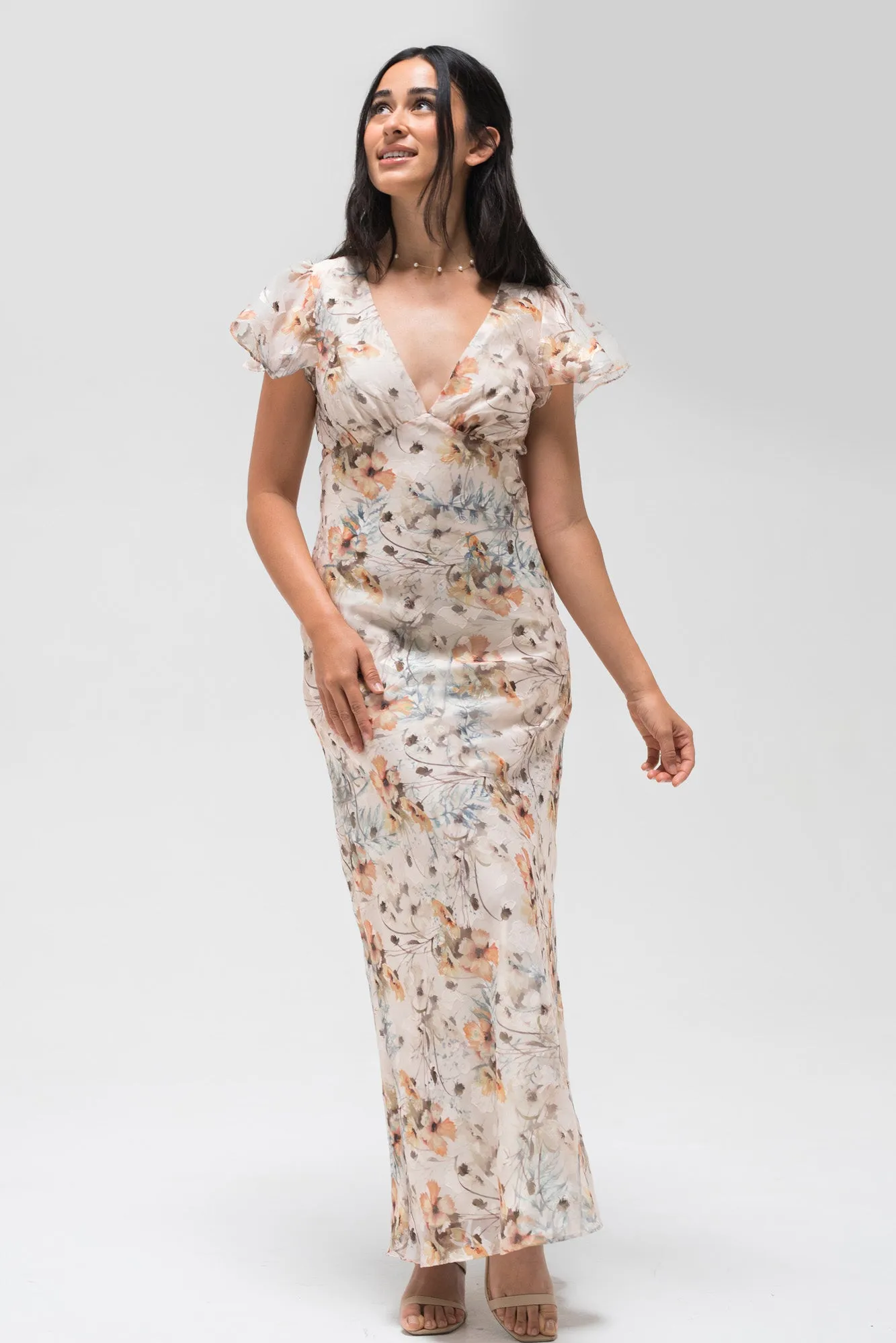 Stella Floral Maxi Dress sold by Morning Lavender product image thumbnail 4
