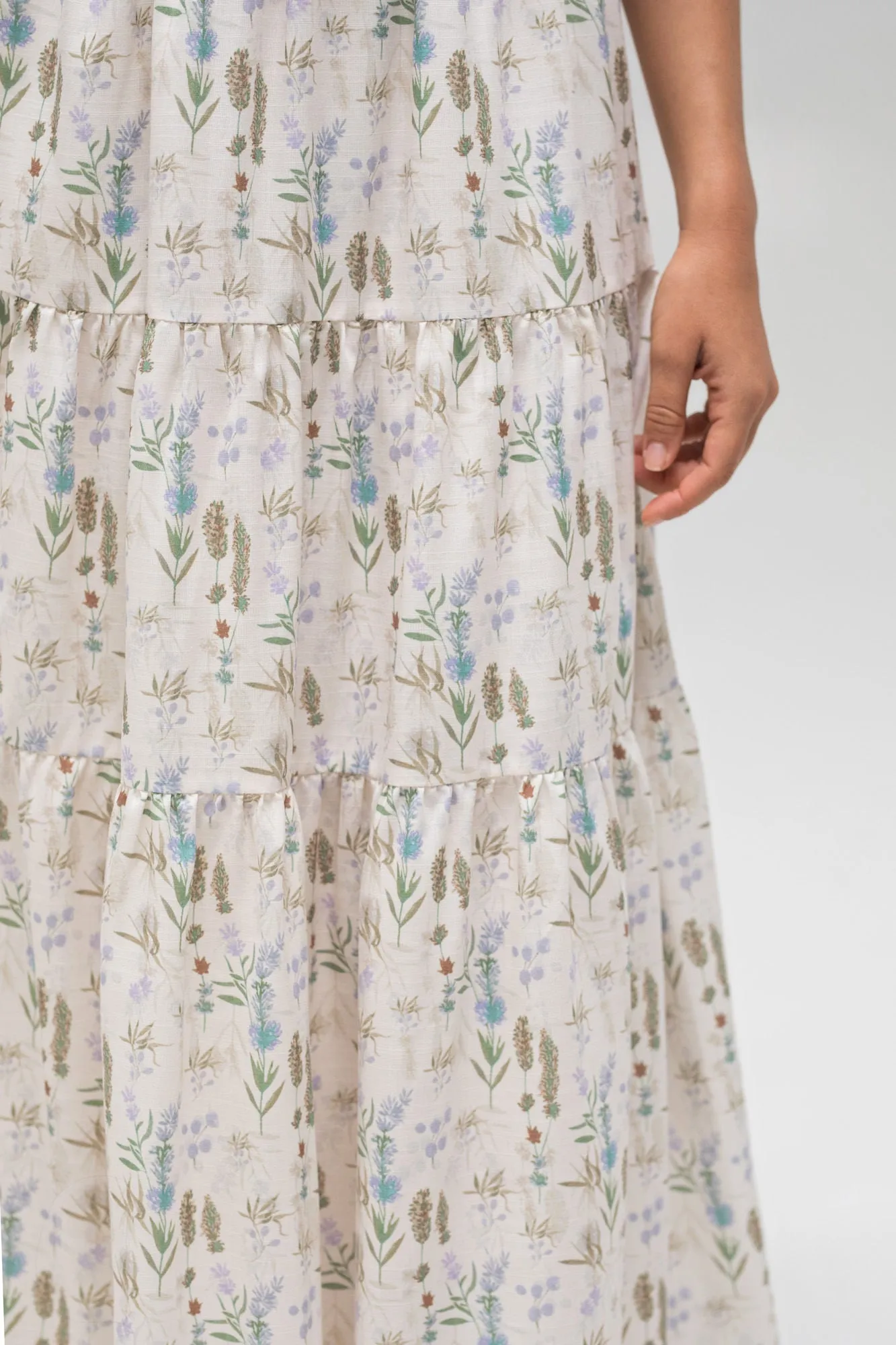 Marla Floral Tiered Skirt sold by Morning Lavender product image thumbnail 5