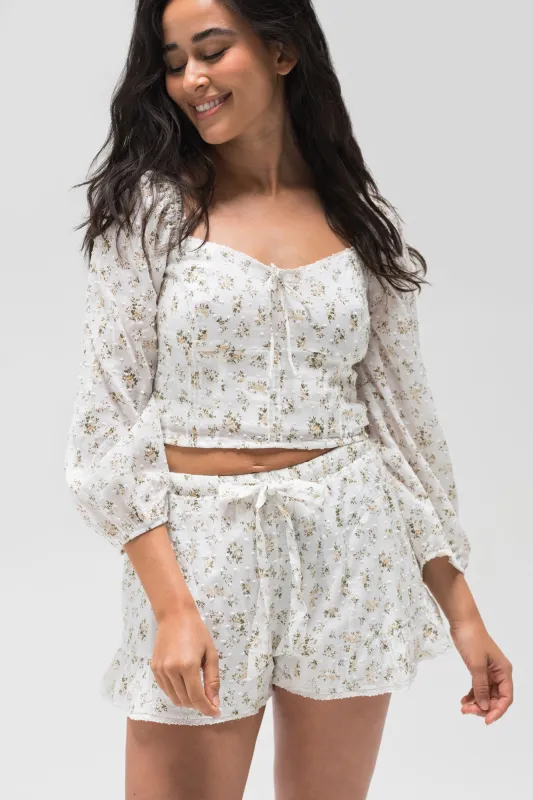Cora Floral Long Sleeve made by Polagram