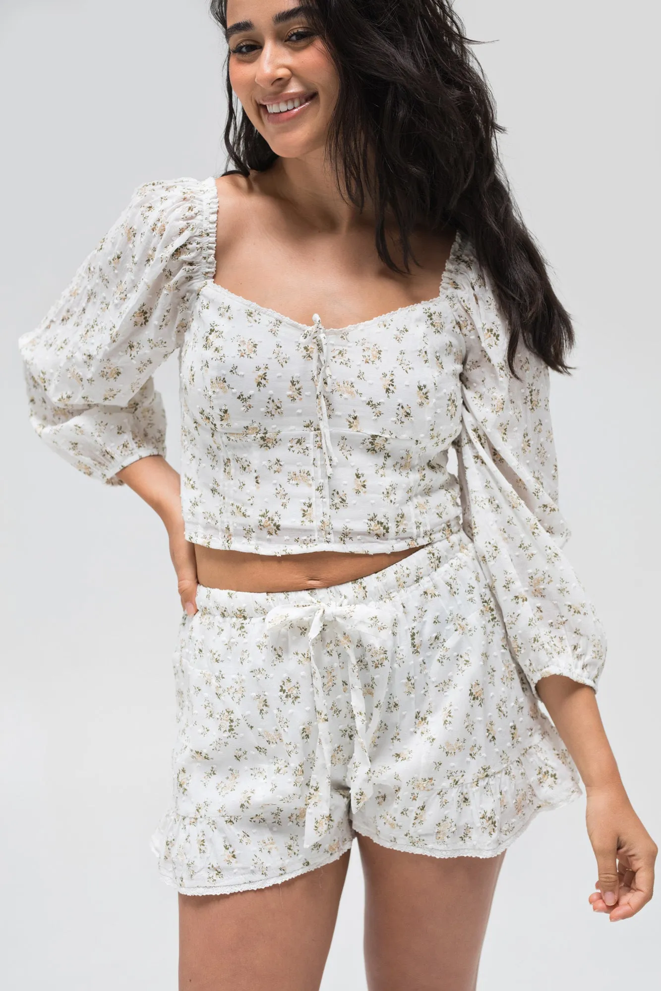 Cora Floral Long Sleeve sold by Morning Lavender product image thumbnail 4
