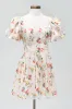 Bernice Floral Mini Dress sold by Morning Lavender