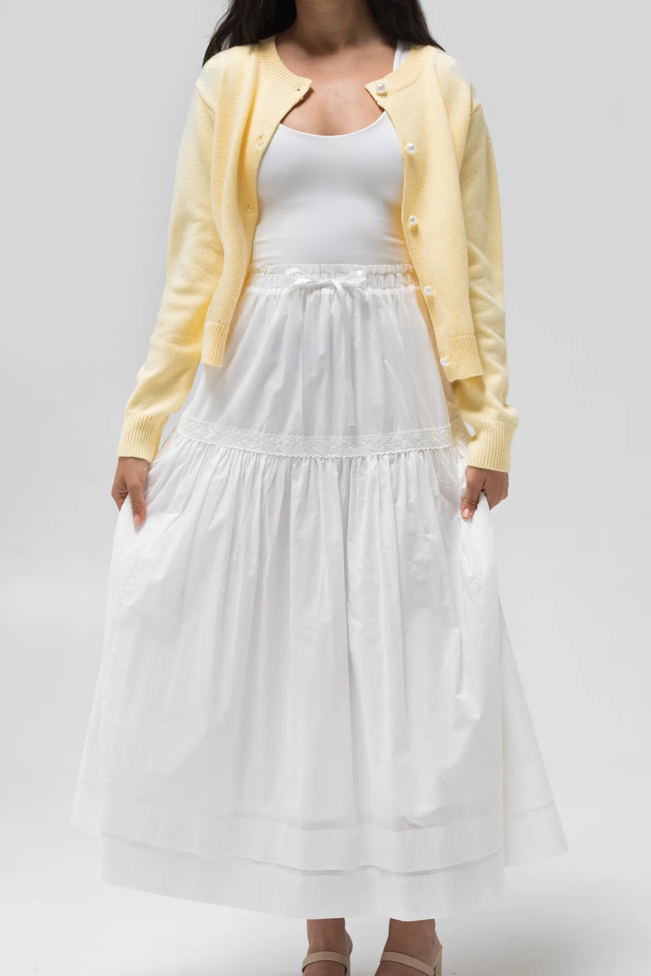 Allison Tiered Midi Skirt sold by Morning Lavender product image thumbnail 2