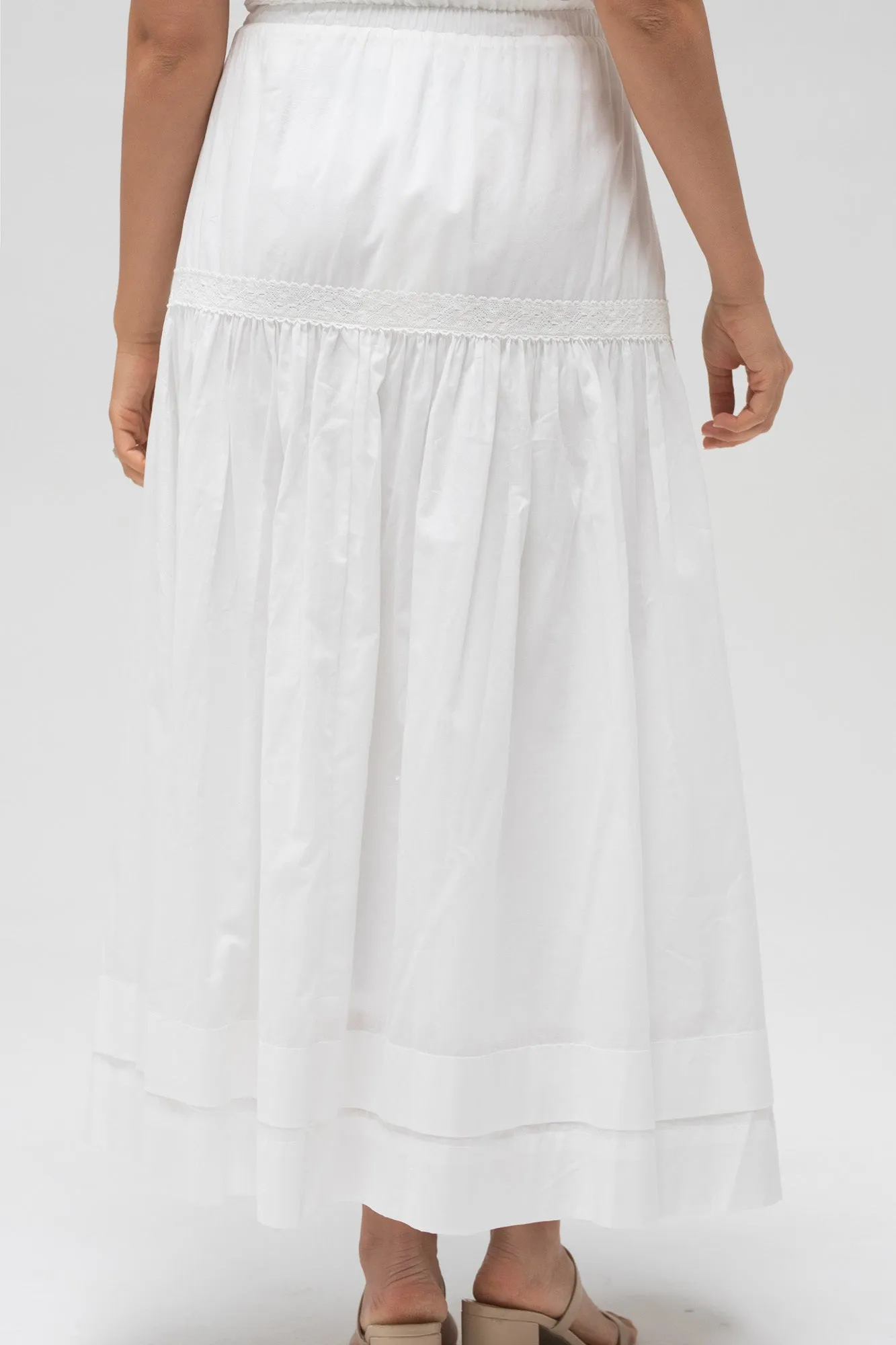 Allison Tiered Midi Skirt sold by Morning Lavender product image thumbnail 4
