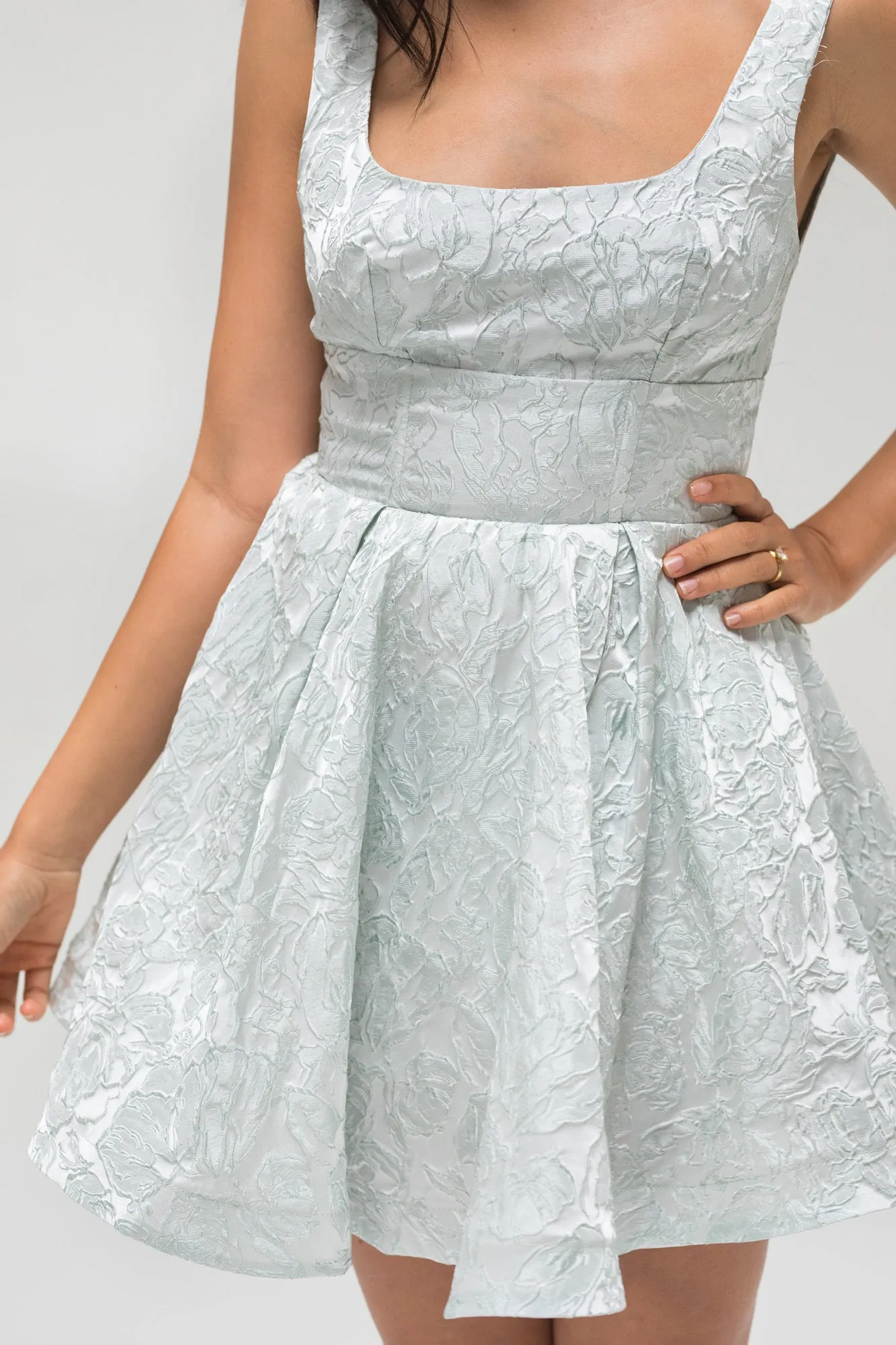 Selena Jacquard Mini Dress sold by Morning Lavender product image thumbnail 2