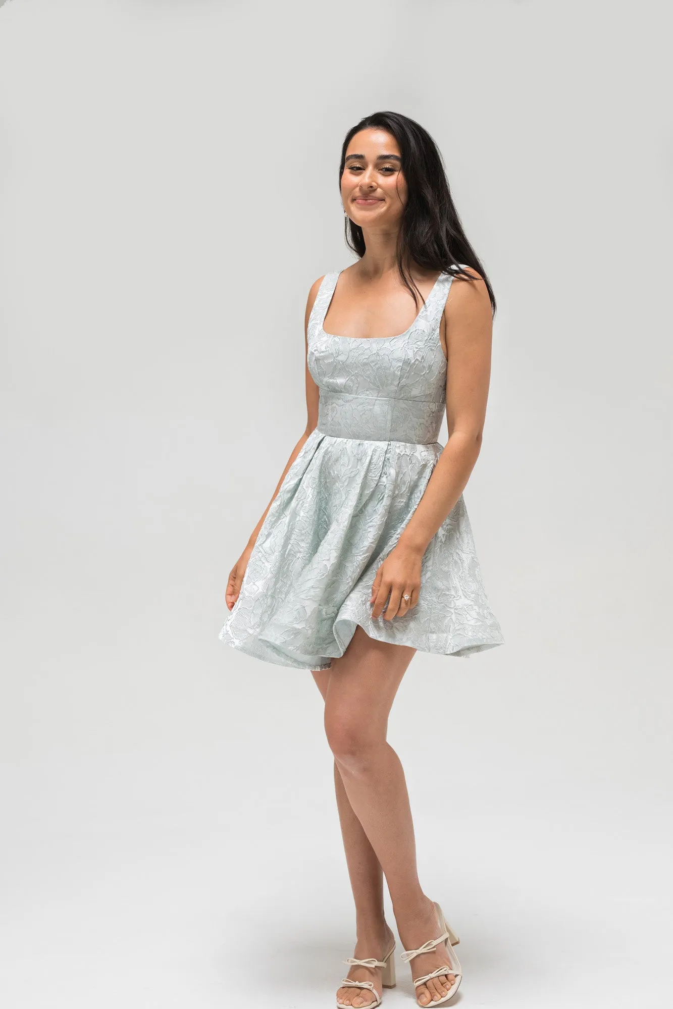 Selena Jacquard Mini Dress sold by Morning Lavender product image thumbnail 3