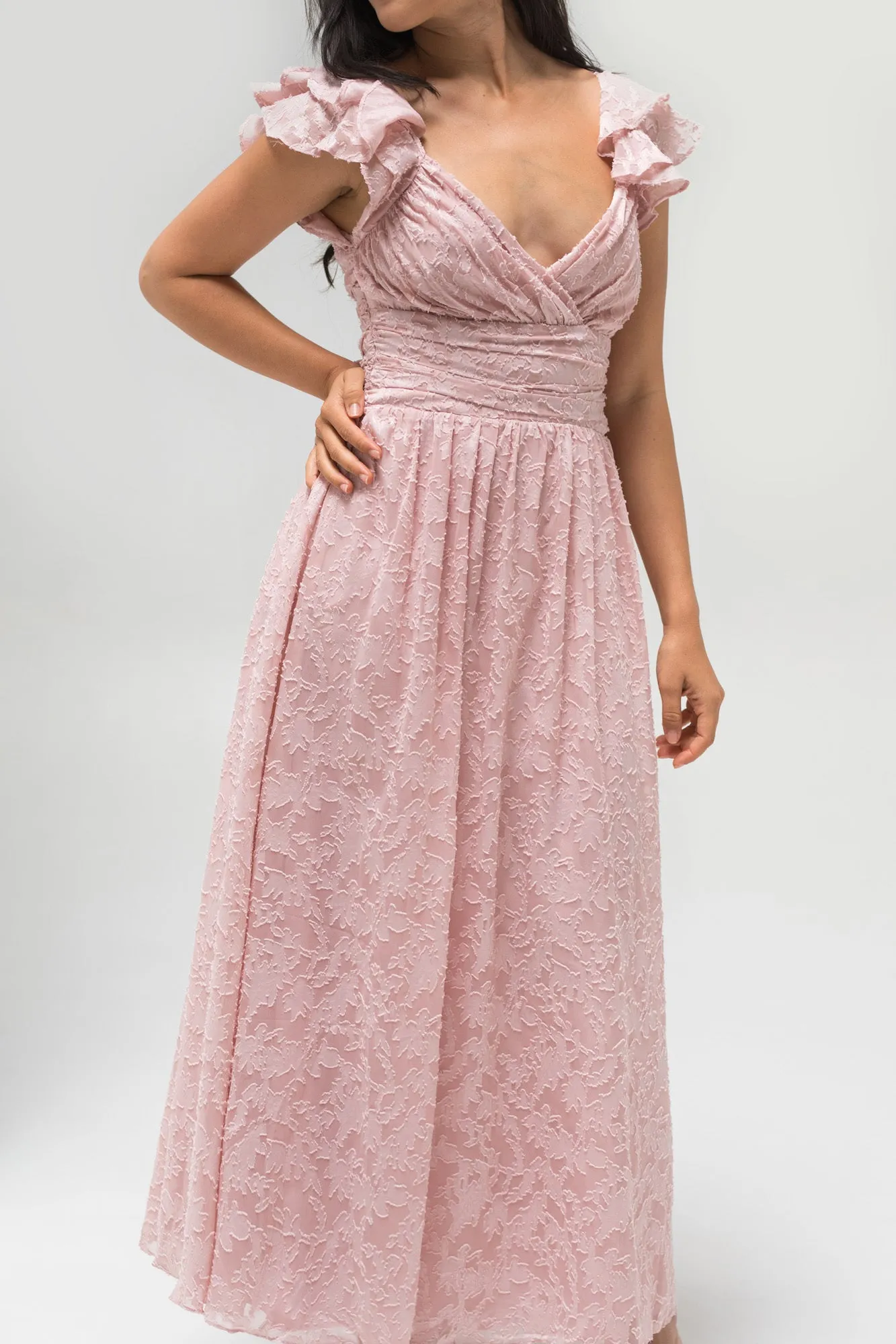 Adele Textured Maxi Dress sold by Morning Lavender product image thumbnail 2