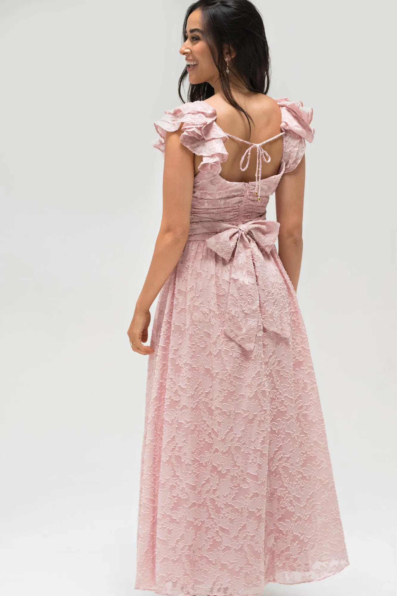 Adele Textured Maxi Dress sold by Morning Lavender product image thumbnail 3