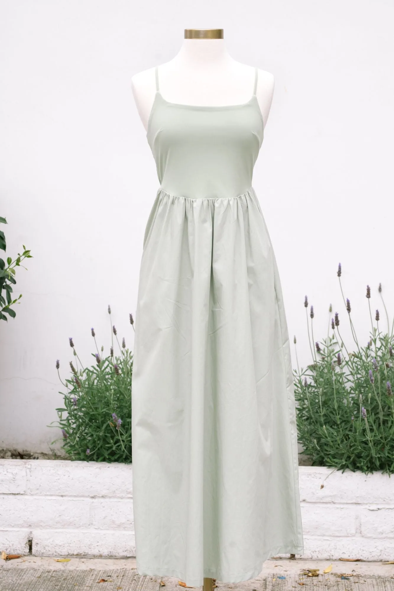 Kiana Poplin Mix Dress sold by Morning Lavender product image thumbnail 4