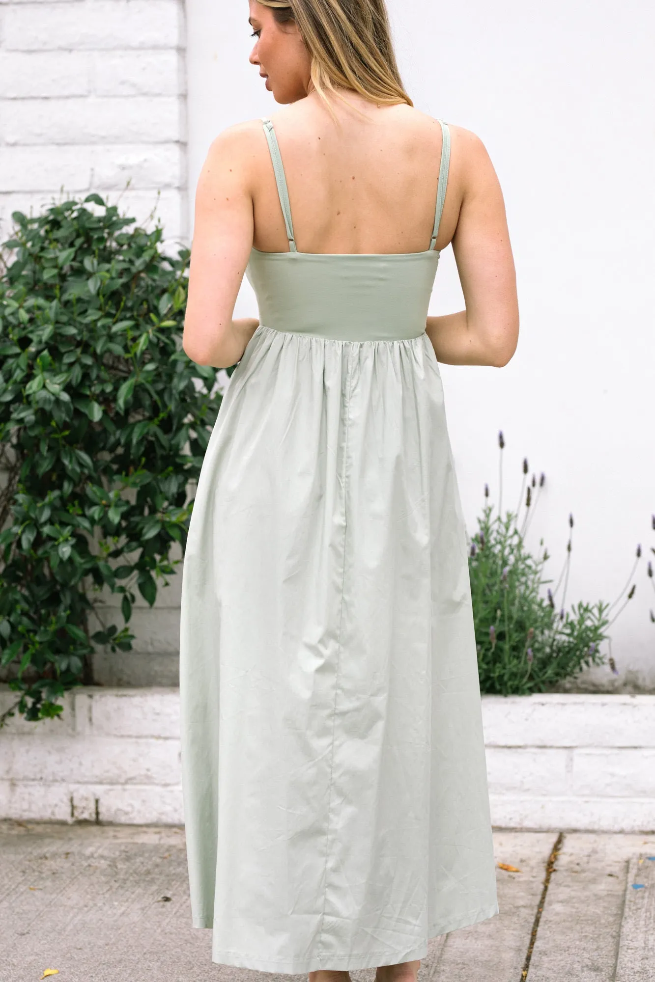 Kiana Poplin Mix Dress sold by Morning Lavender product image thumbnail 2