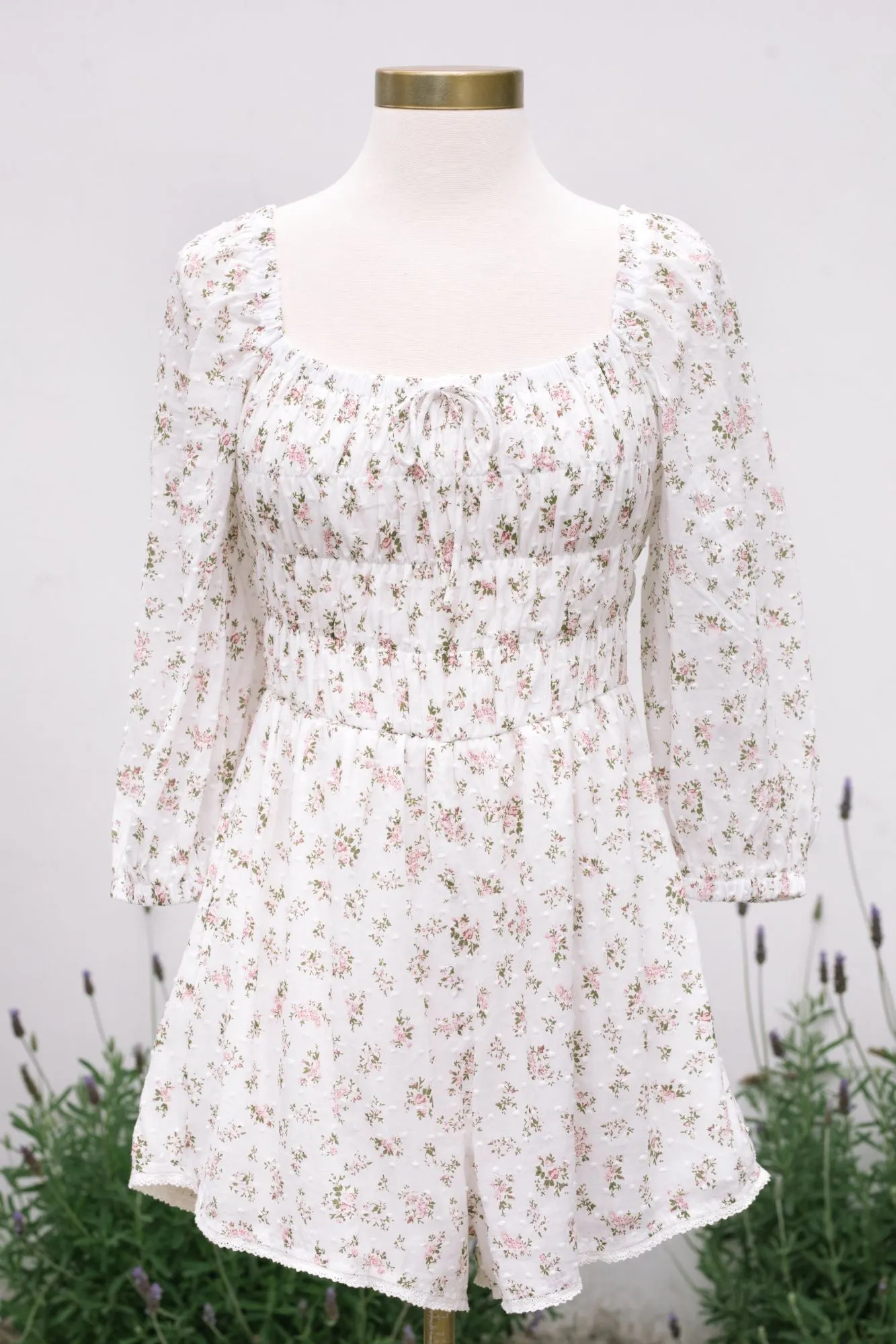 Brandy Square Neck Romper sold by Morning Lavender product image thumbnail 4