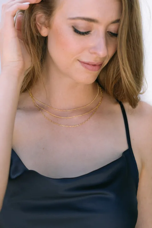 Gwen Dainty Layered Necklace sold by Morning Lavender
