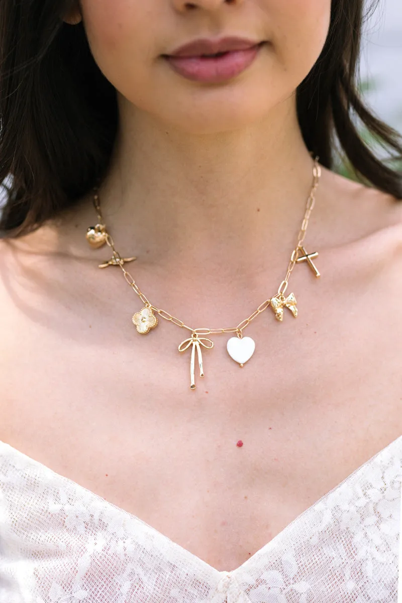 Sara Charm Necklace sold by Morning Lavender product image thumbnail 2