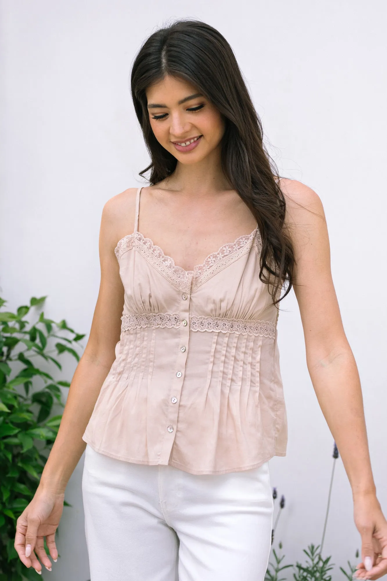 Maya Lace Trim Top sold by Morning Lavender product image thumbnail 2