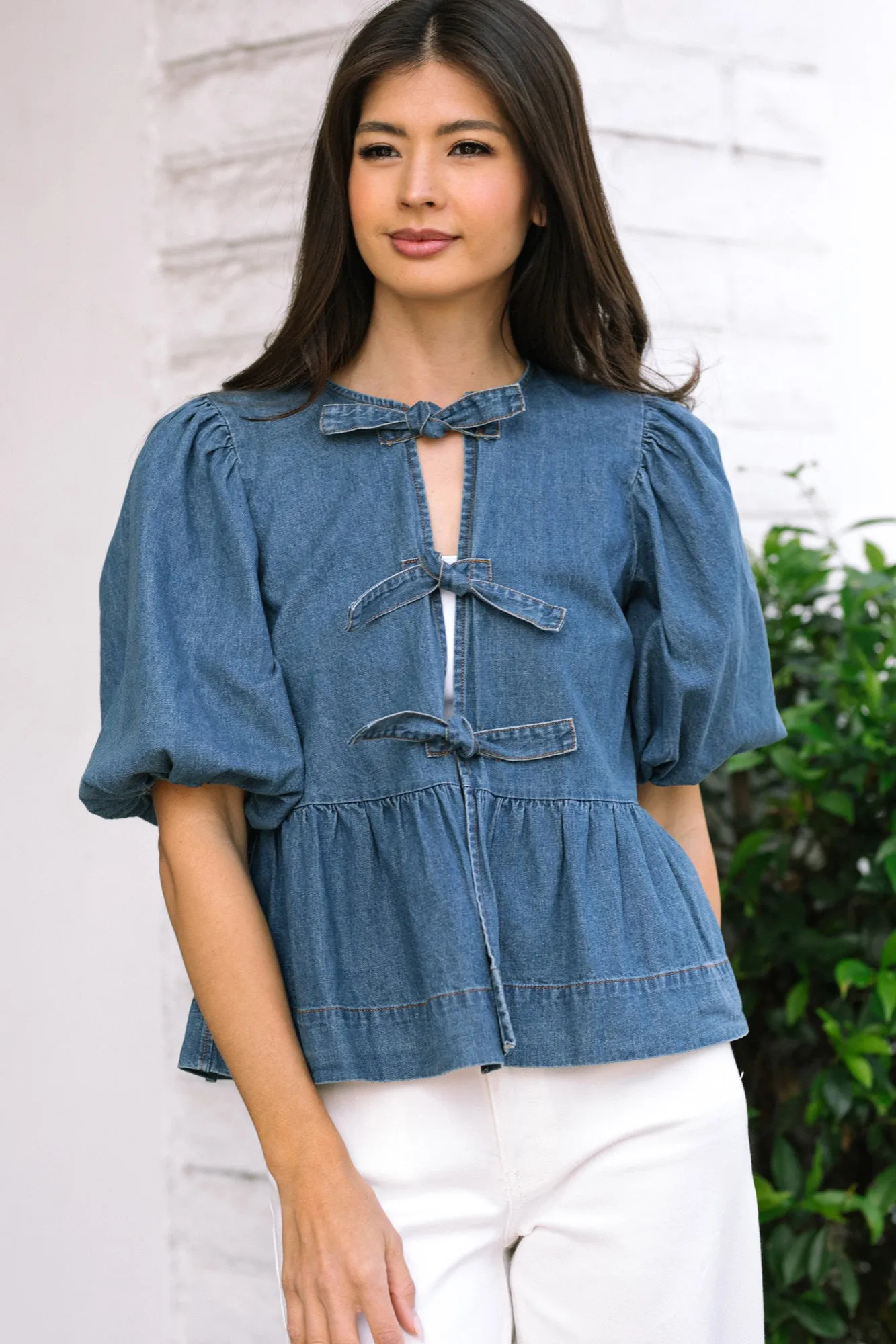 Leticia Puff Sleeve Top sold by Morning Lavender product image thumbnail 3