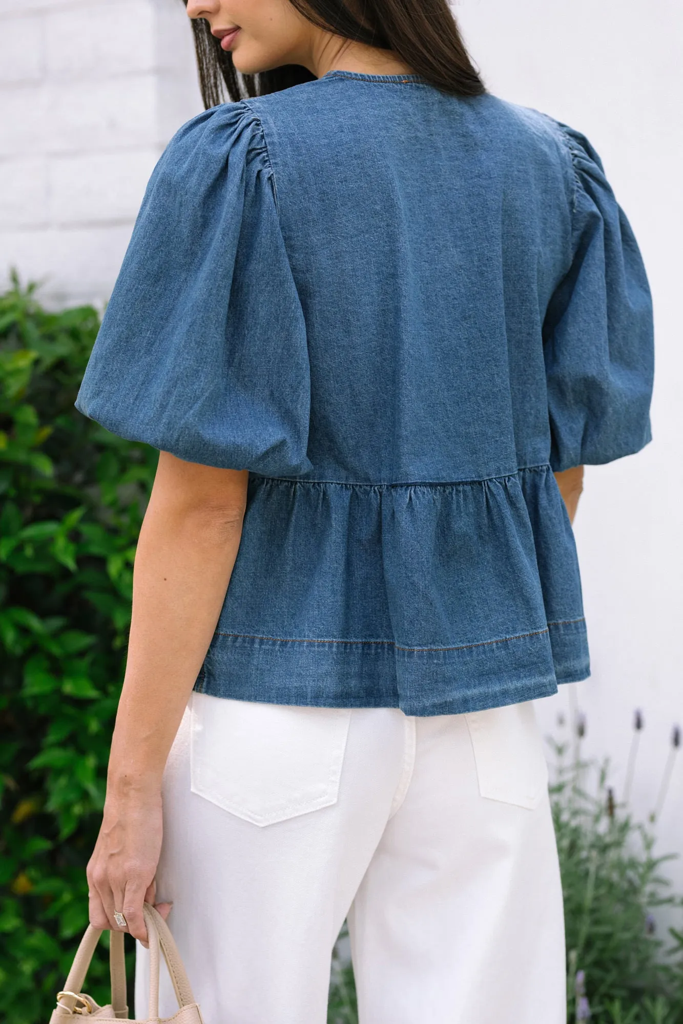 Leticia Puff Sleeve Top sold by Morning Lavender product image thumbnail 4