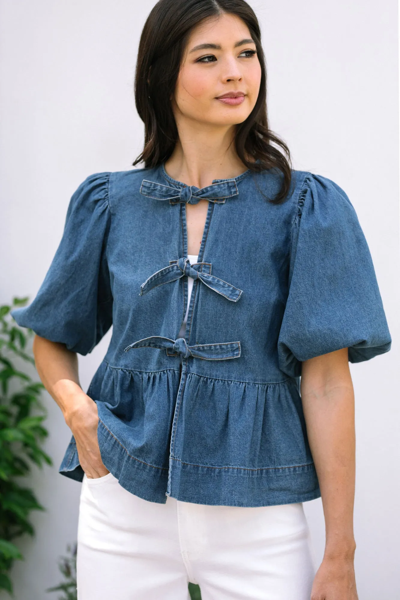 Leticia Puff Sleeve Top sold by Morning Lavender product image thumbnail 5