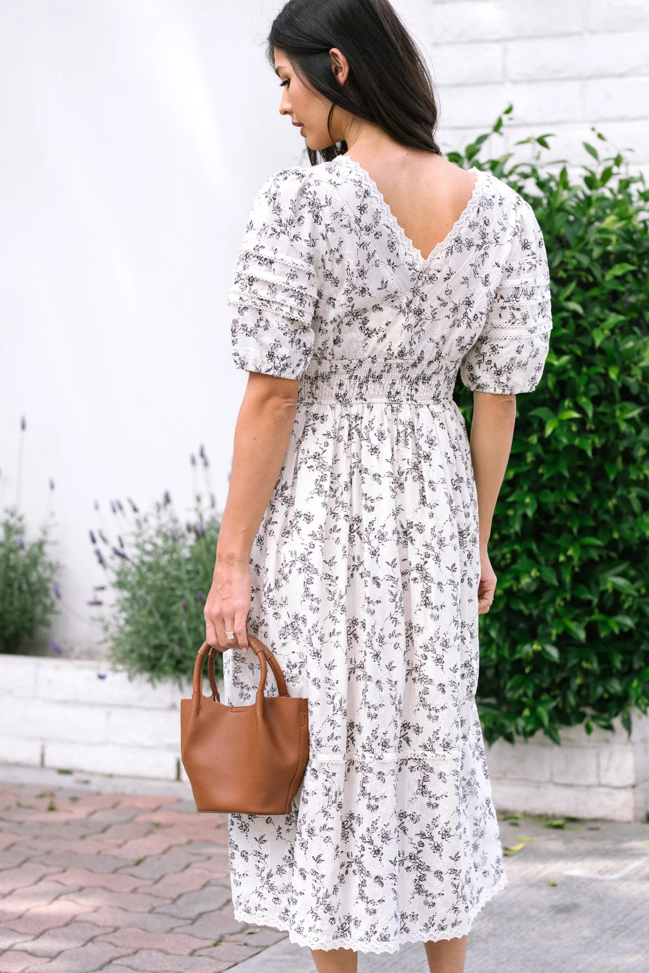 Andrea Puff Sleeve Dress sold by Morning Lavender product image thumbnail 3