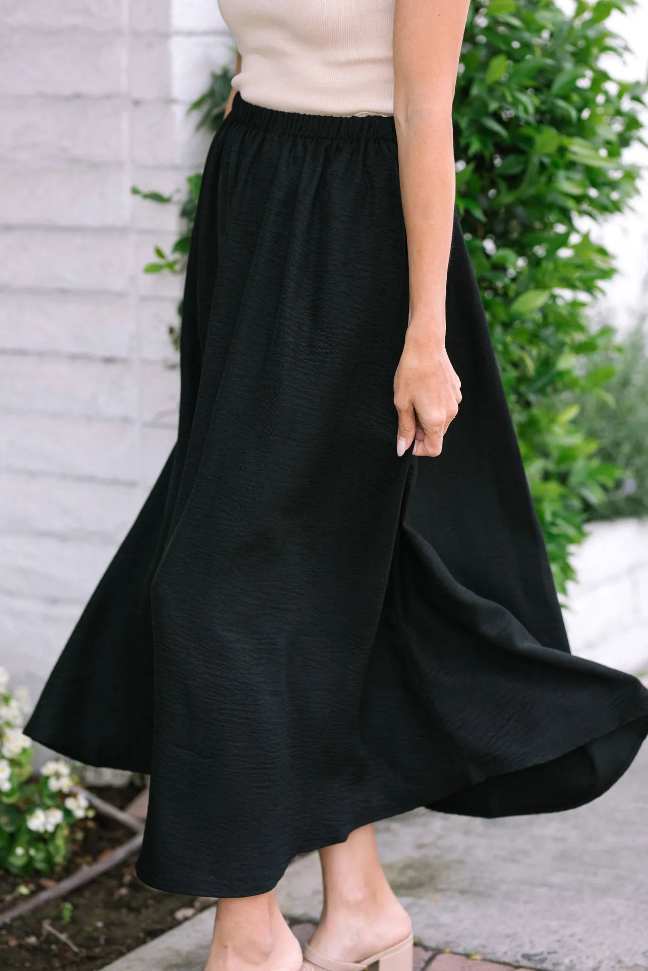 Alessia Elastic Waist Skirt sold by Morning Lavender product image thumbnail 3