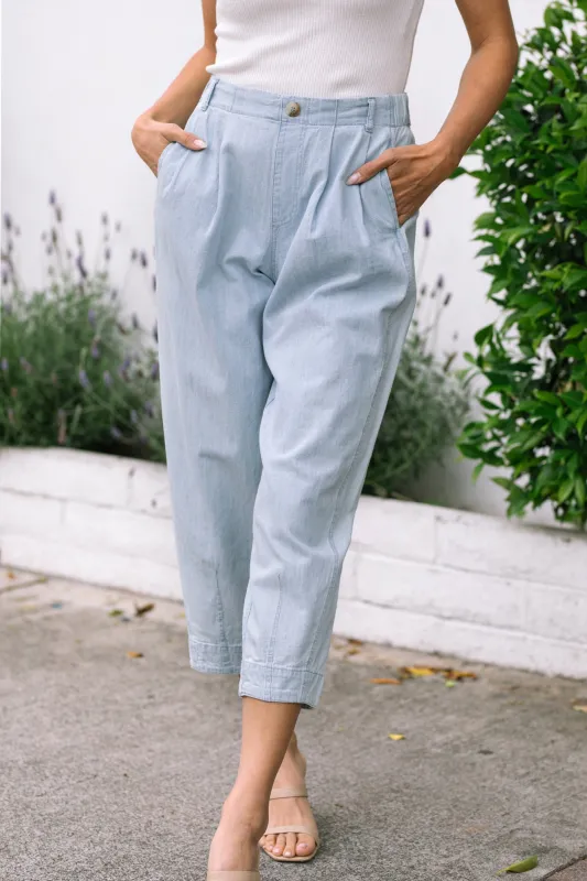 Sandy Pleated Capri Pants sold by Morning Lavender