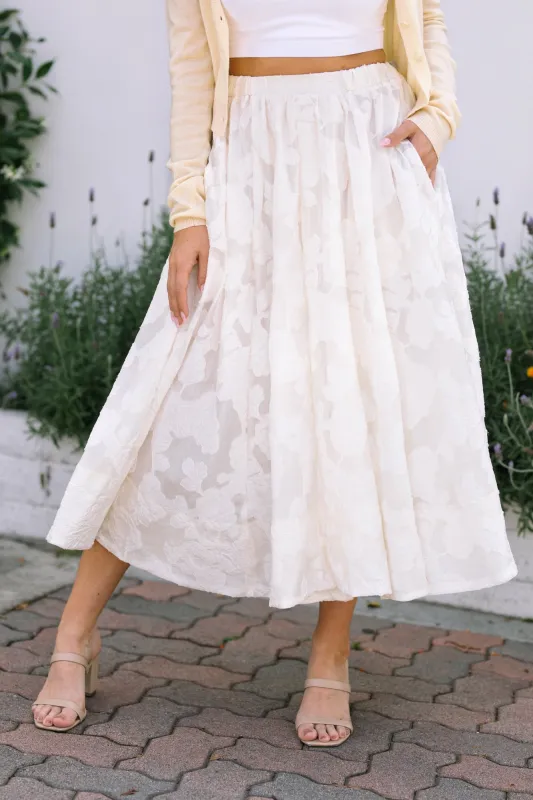 Susie Floral Maxi Skirt sold by Morning Lavender