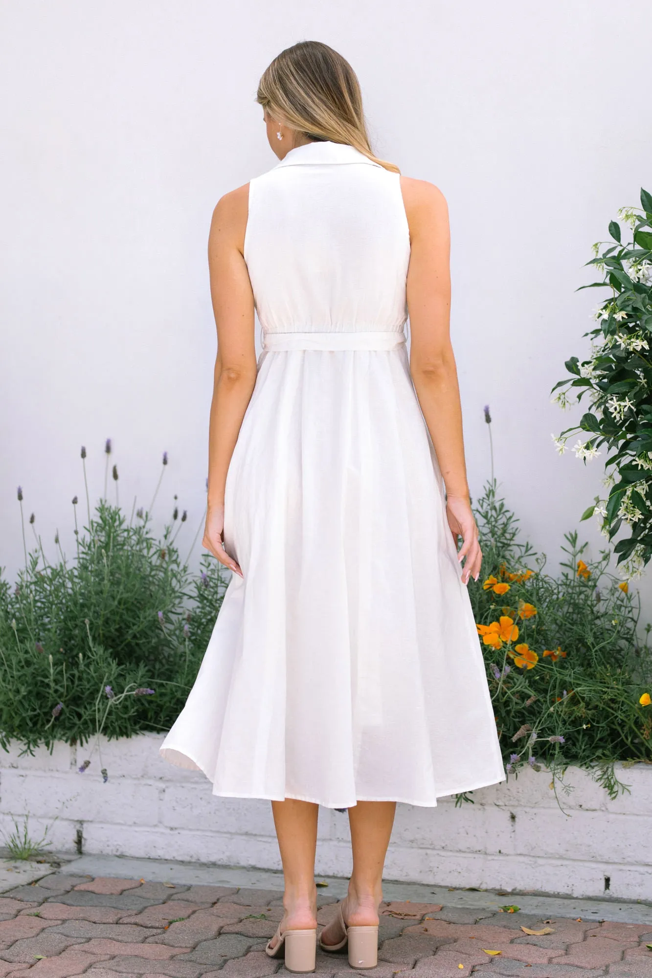 Shannon Sleeveless Midi Dress sold by Morning Lavender product image thumbnail 4