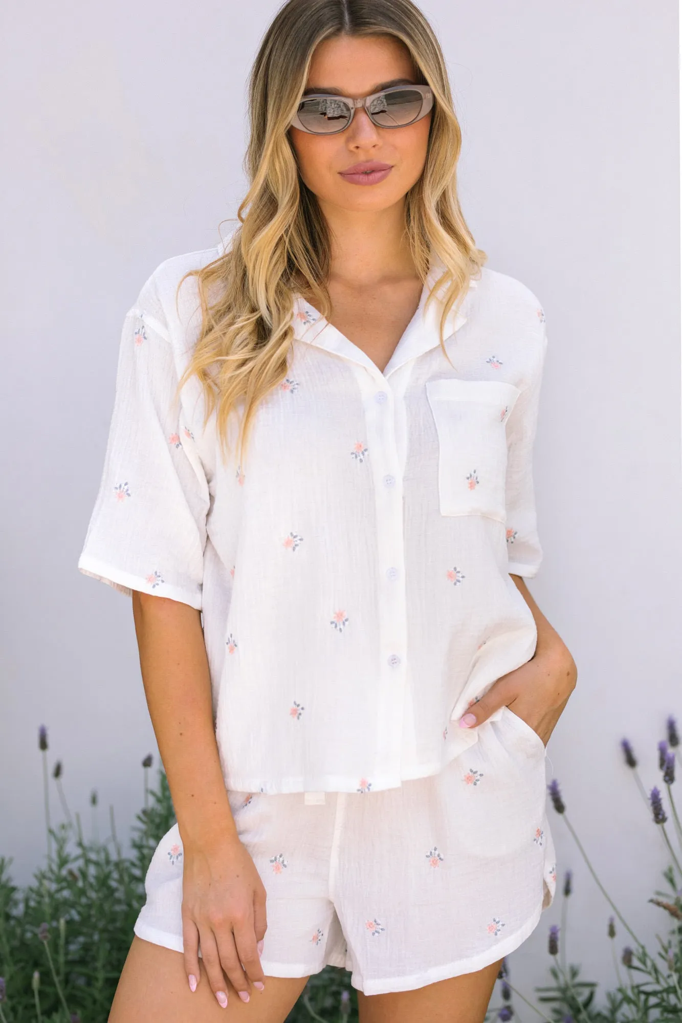 Mellie Embroidered Gauze Set sold by Morning Lavender product image thumbnail 5