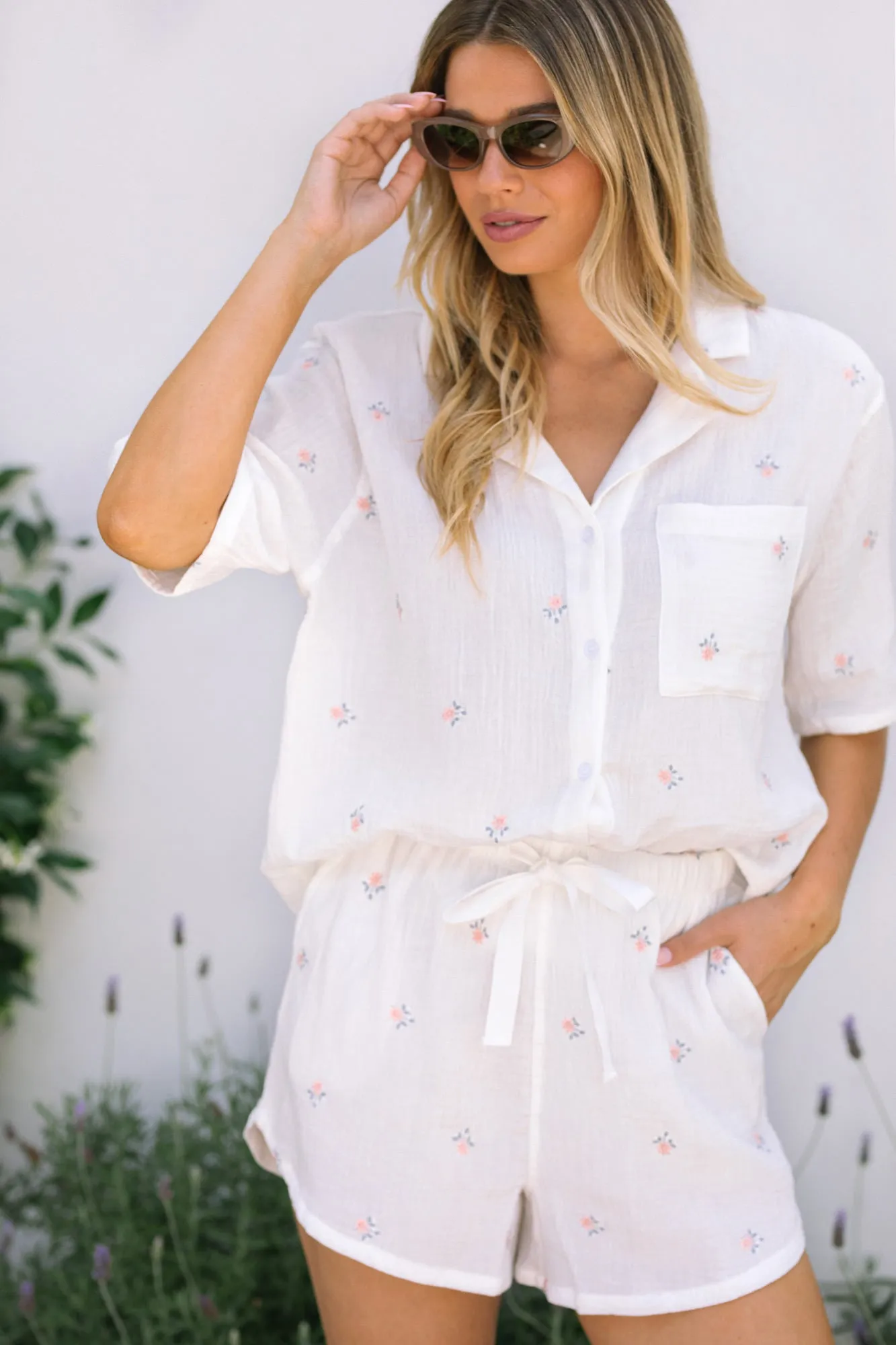 Mellie Embroidered Gauze Set sold by Morning Lavender product image thumbnail 2