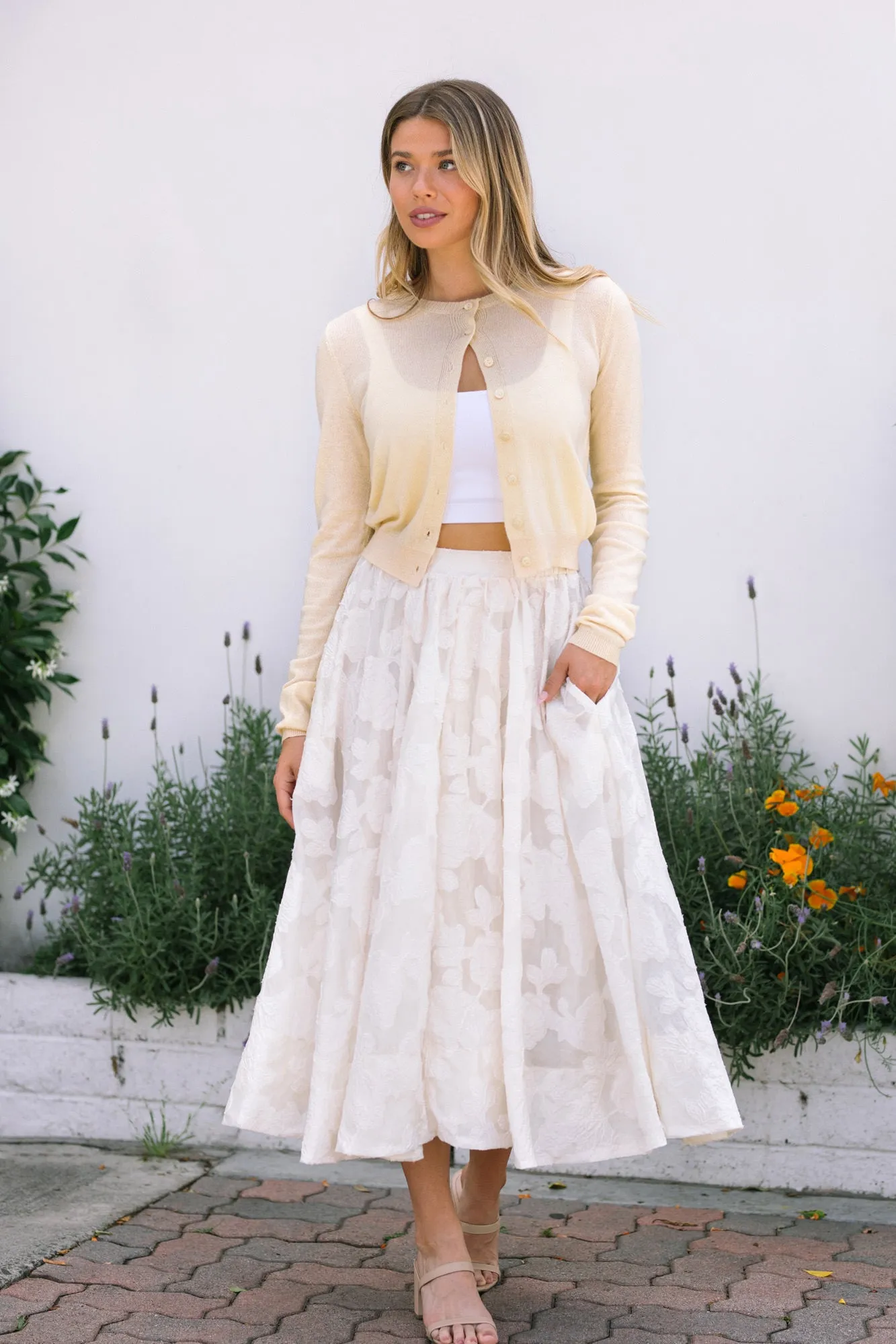 Mckenna Buttoned Knit Cardigan sold by Morning Lavender product image thumbnail 2