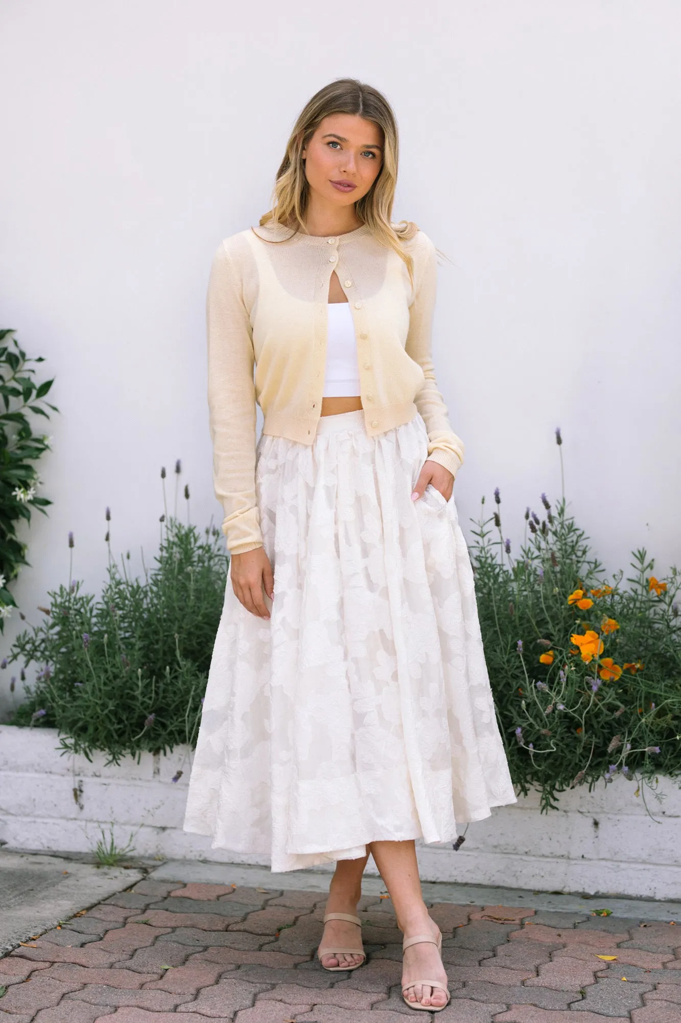 Mckenna Buttoned Knit Cardigan sold by Morning Lavender product image thumbnail 5