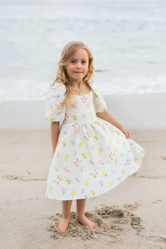 Girls Juliet Fruit Dress sold by Morning Lavender