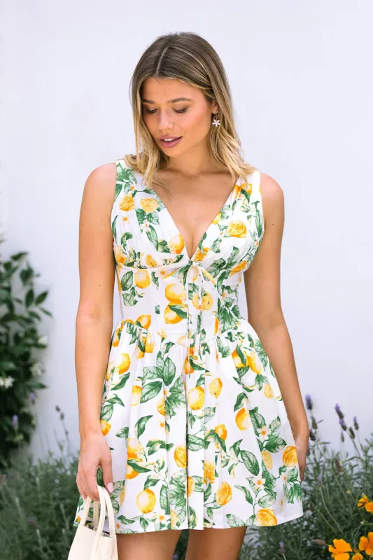 Anais V-Neck Mini Dress sold by Morning Lavender