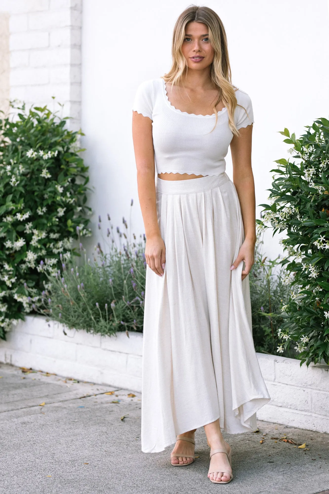 Rochelle Pleated Maxi Skirt sold by Morning Lavender product image thumbnail 2