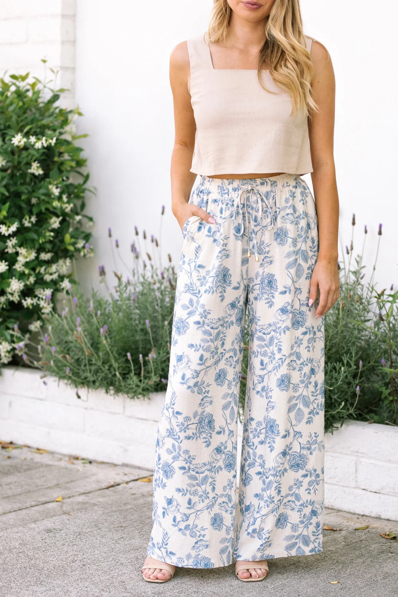 Camila Linen Blend Pants sold by Morning Lavender product image thumbnail 4