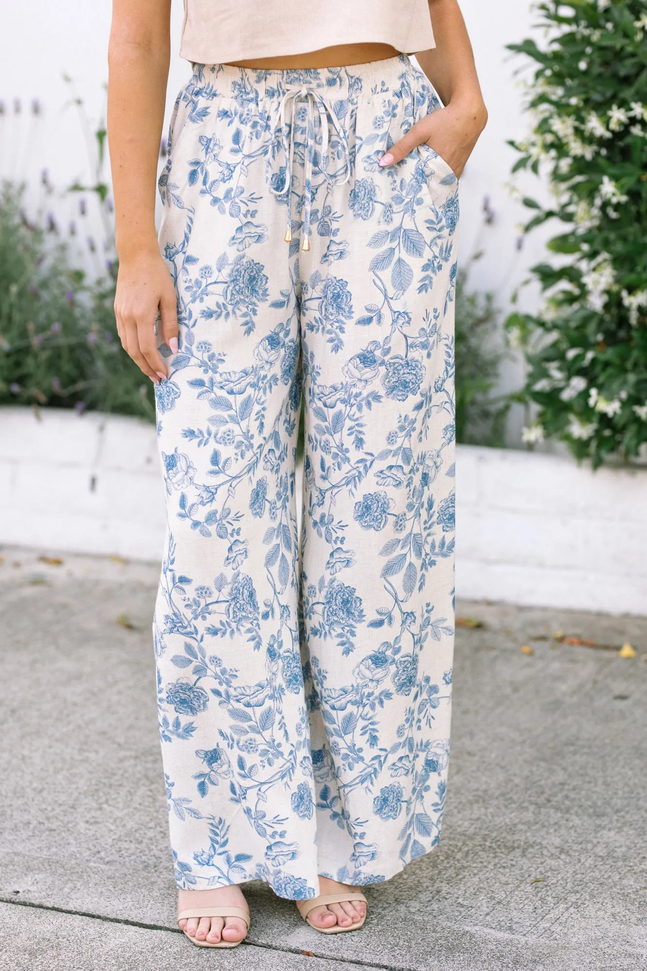 Camila Linen Blend Pants sold by Morning Lavender